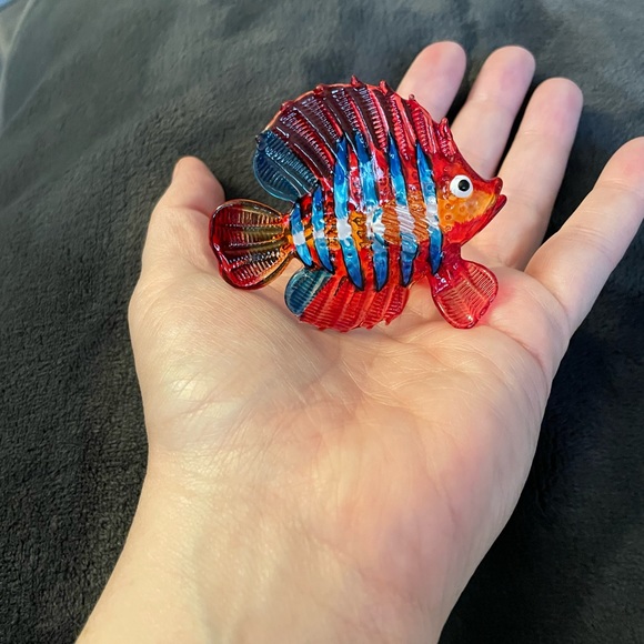 Miniature glass blown fish figurine. - Picture 9 of 9